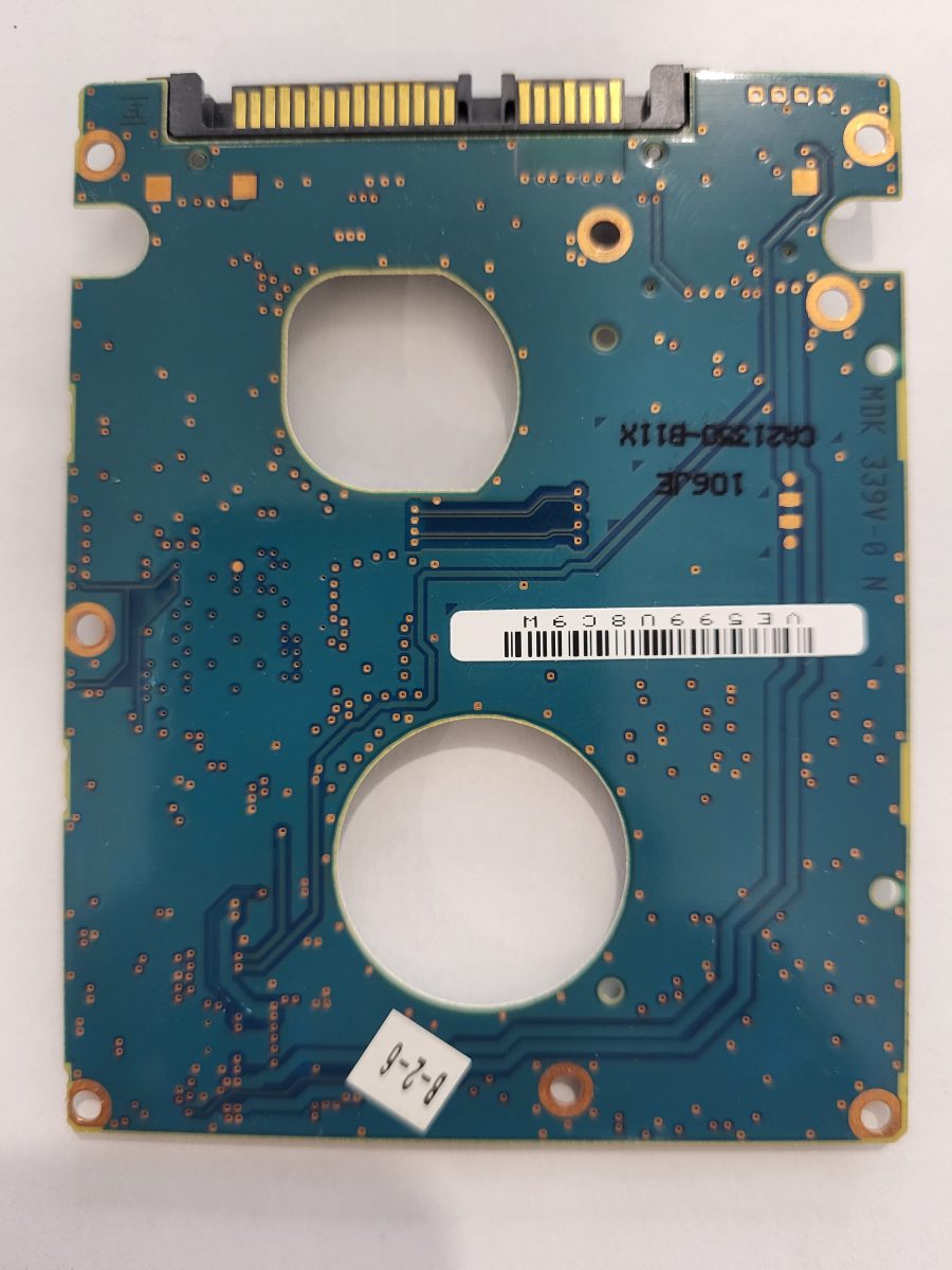 MJA2250BH FFS G1, PN:CA07083-B50400AP, FW:0DF97E-00810020, CA26350-B10304BA | Fujitsu 2,5" SATA PCB PCB
