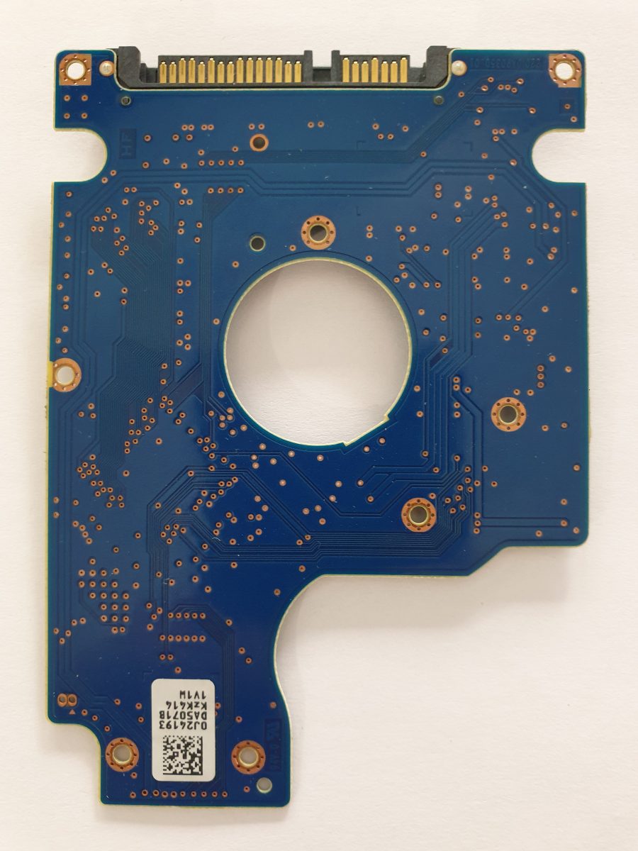 HTS545050A7E362, 0J24193 DA5071B, PN:0J38085, MLC:DA5754, 0A90350 | HGST 2,5" SATA PCB PCB