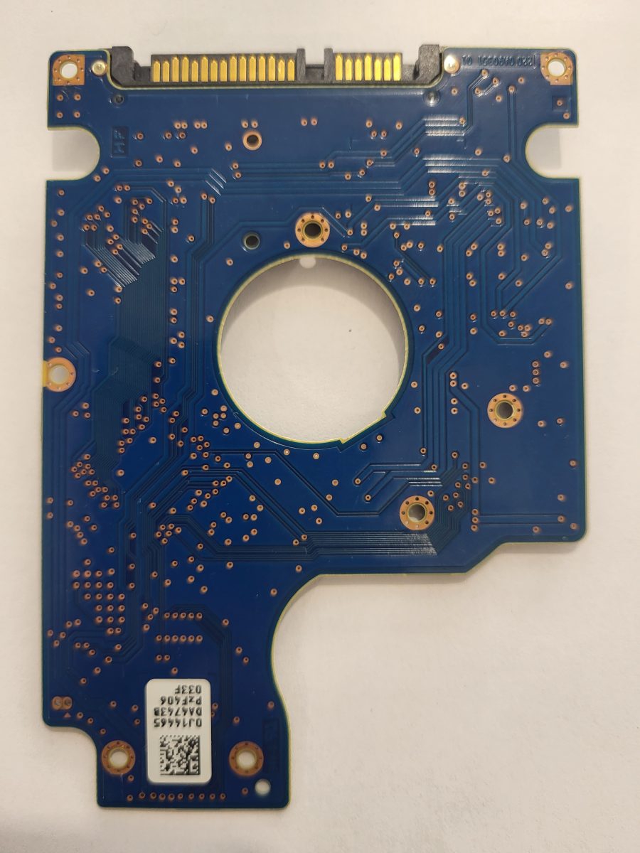 HTS721075A9E630, 0J14465 DA4743B, PN:0J30562, MLC:DA6326, 0A90351 | HGST 2,5" SATA PCB PCB
