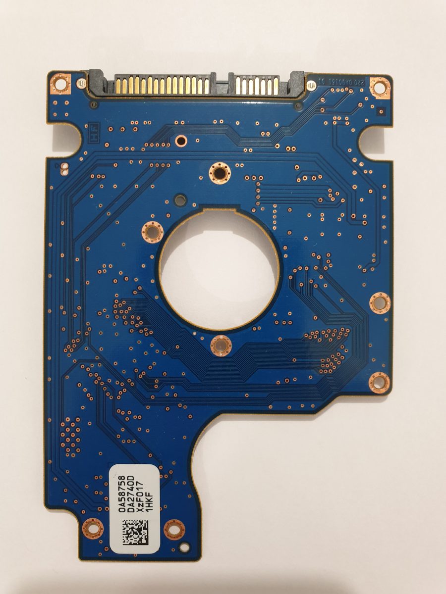 HTS545025B9SA02, PN: 0A78252, MLC: DA3350, 0A58758 DA2740D, 0A90161, Hitachi Sata 2.5" PCB PCB