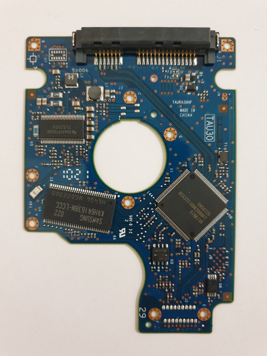 HTS545016B9A300, PN: 0A71701, MLC: DA2996, 0A58732 DA2739D, 0A90161, Hitachi Sata 2.5" PCB PCB