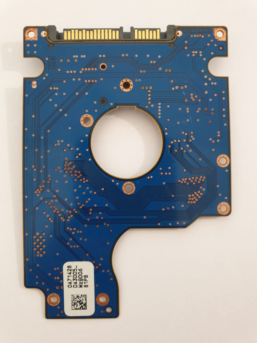 HTS725050A9A364, PN: 0A78275, MLC: DA3332, 0A71428 DA3005_, 0A90161, Hitachi Sata 2.5" PCB PCB