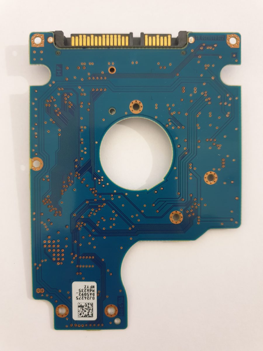 HTS541010A9E662, PN: 0J26273, MLC: DA5218, 0J24275 DA5092_, 0A90350, Hitachi Sata 2.5" PCB PCB