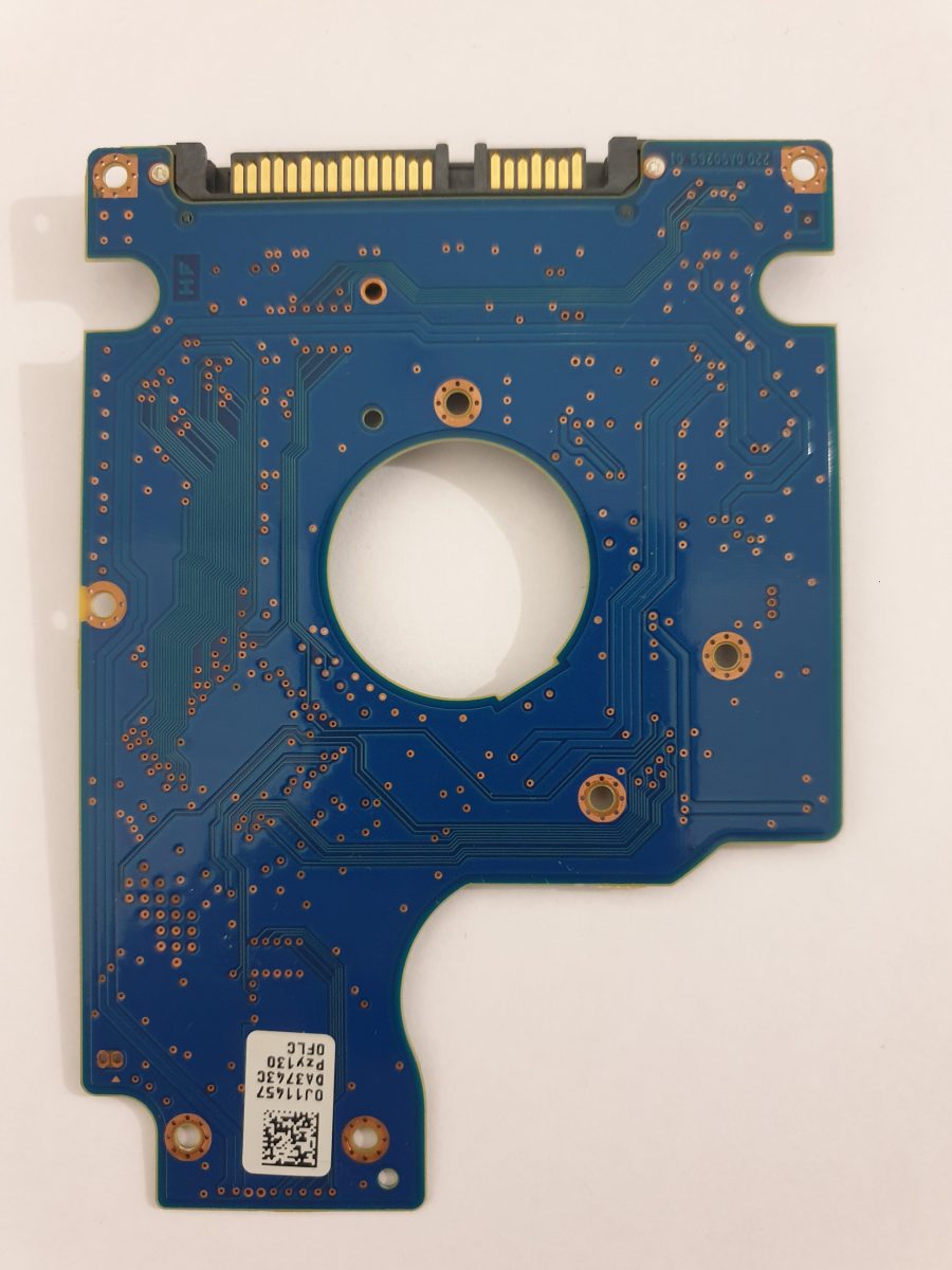 HTS547564A9E384, PN: 0J20012, MLC: DA3872, 0J11457 DA3743C, 0A90269, Hitachi Sata 2.5" PCB PCB