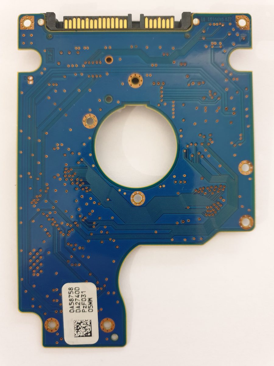HTS545025B9SA02, PN: 0A78252, MLC: DA3350, 0A58758 DA2740D, 0A90161, Hitachi Sata 2.5" PCB PCB