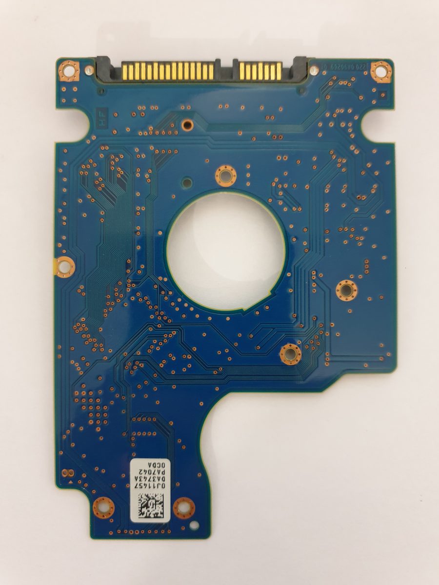 HTS547575A9E384, PN: 0J11563, MLC: DA3852, 0J11457 DA3743A, 0A90269, Hitachi Sata 2.5" PCB PCB