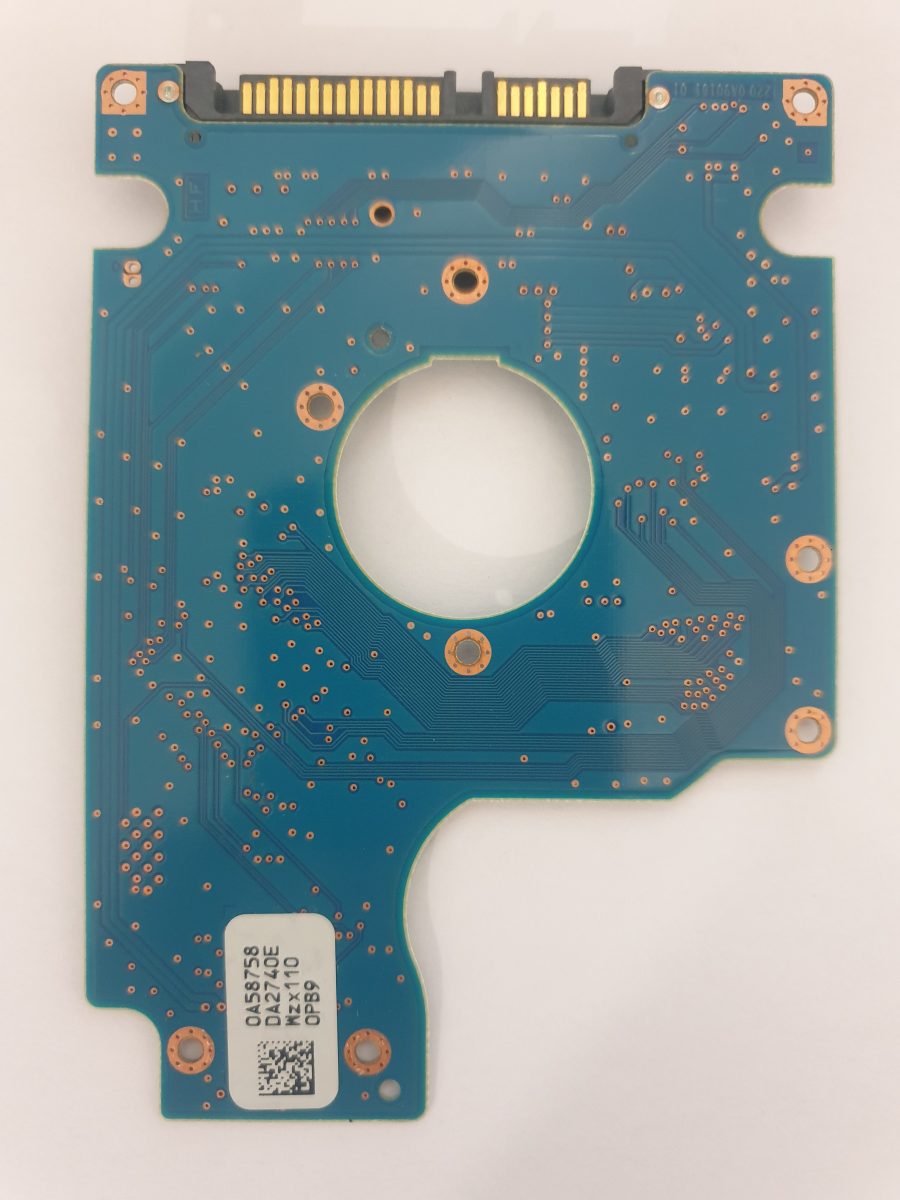 HTS545032B9A302, PN: 0J13963, MLC: DA3846, 0A58758 DA2740E, 0A90161, Hitachi Sata 2.5" PCB PCB