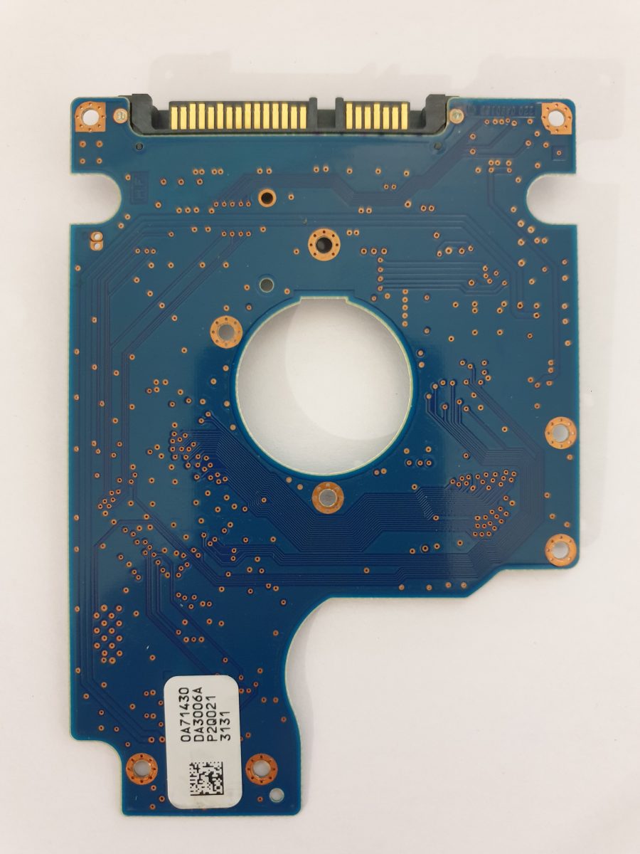 HTS725050A9A362, PN: 0A73385, MLC: DA3526, 0A71430 DA3006A, 0A90161, Hitachi Sata 2.5" PCB PCB