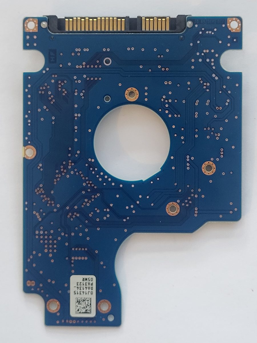 HTS547575A9E384, PN: 0J20793, MLC: DA3936, 0J14315 DA4134_, 0A90269, Hitachi Sata 2.5" PCB PCB