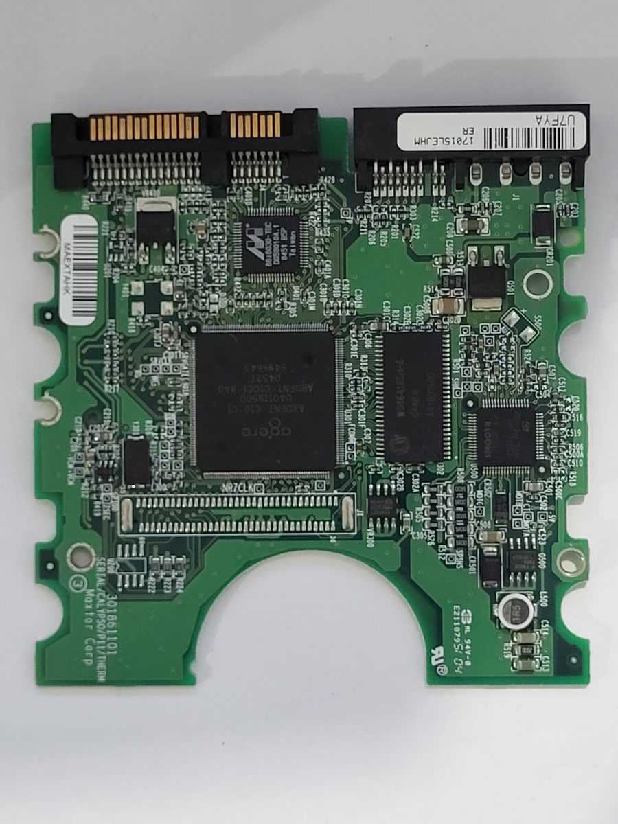 6Y080M0, TLA: 6Y080M042731A, 301861101, ARDENT C10-C1 040119500, Maxtor Sata 3.5" PCB PCB
