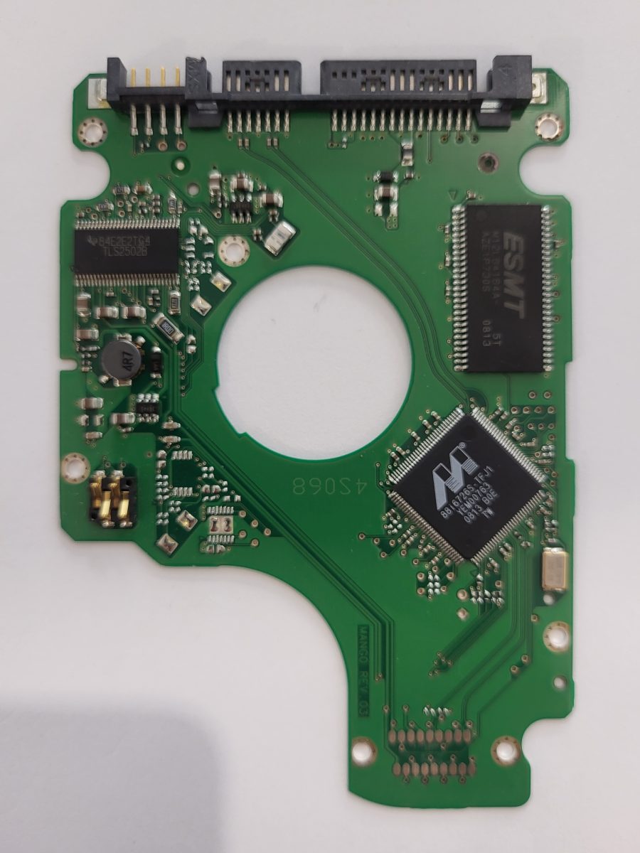 HM320JI, PN: HM320JI, FW: 2SS00_01, BF41-00157A, Samsung Sata 2.5" PCB PCB