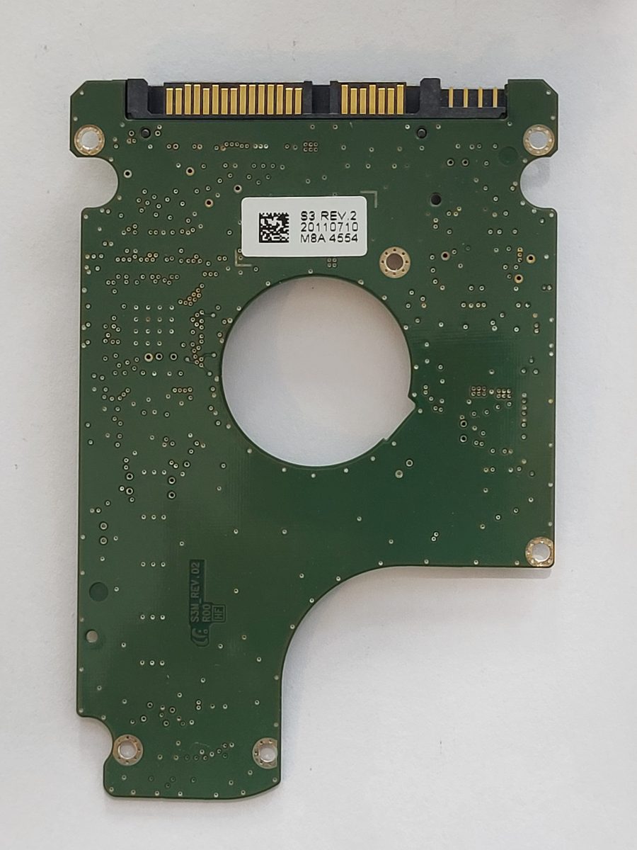 HM641JI, PN: HM641JI/D, FW: 2AJ10003, BF41-00315A, Samsung Sata 2.5" PCB PCB