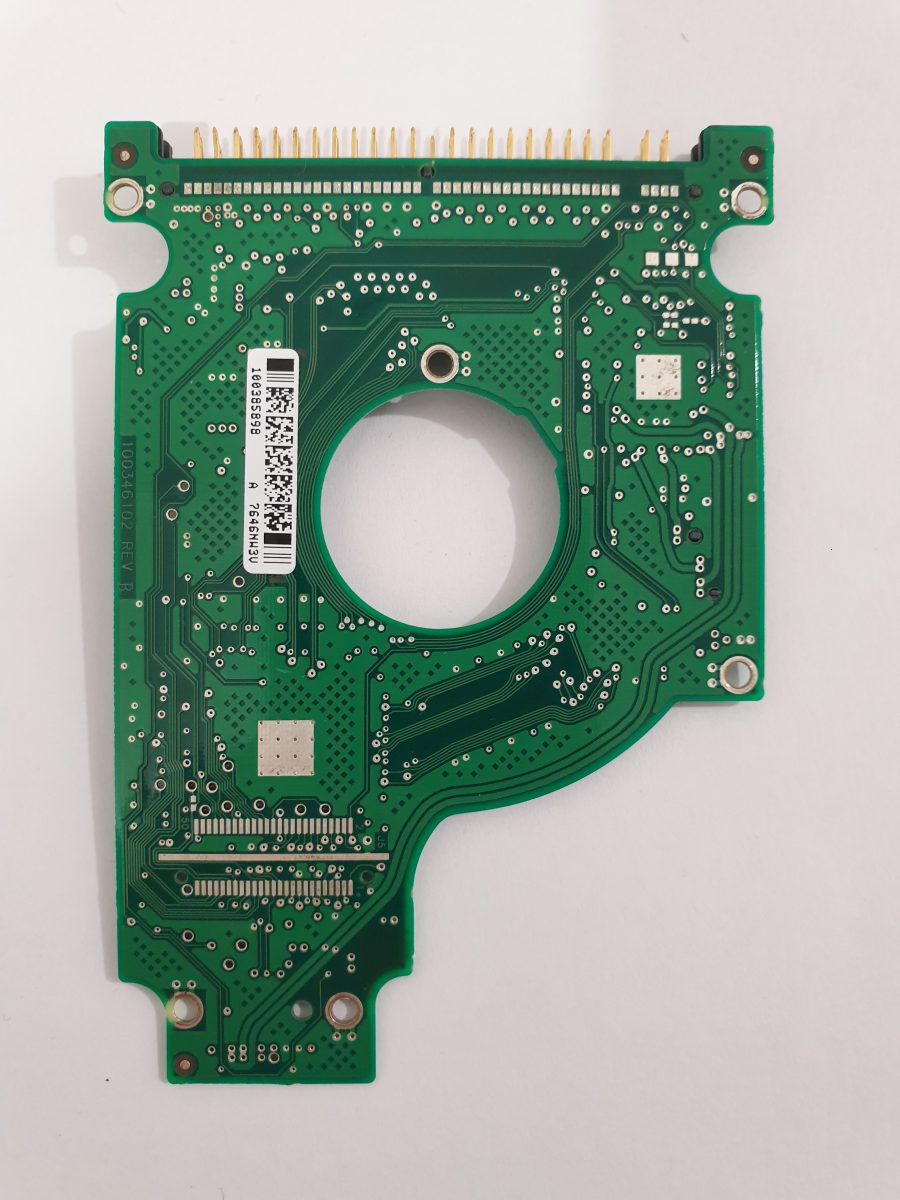 ST9120821A, PN:9W3884-502, FW:3.04, 100385898 A, 100346102 REV B | Seagate 2,5" PATA PCB PCB