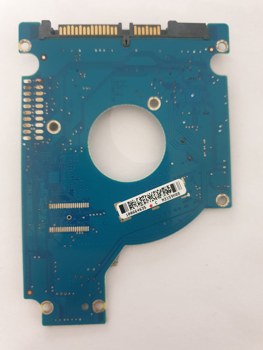 ST9500325AS, PN:9HH134-567, FW:0003BSM1, 100664635 C, 100664637 REV A | Seagate 2,5" SATA PCB PCB