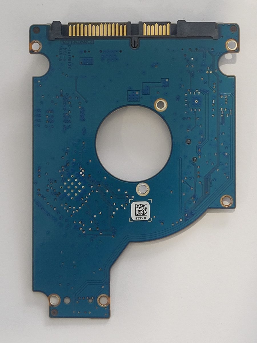 ST500LM021, PN:1KJ152-500, FW:0001SDM1, 9235 B, 100729420 REV B | Seagate 2,5" SATA PCB PCB