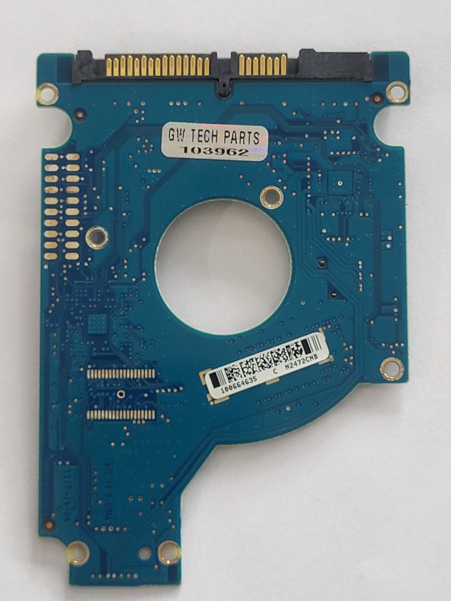 ST9500325AS, PN:9HH134-189, FW:0001SDM1, 100664635 C, 100664637 REV A | Seagate 2,5" SATA PCB PCB