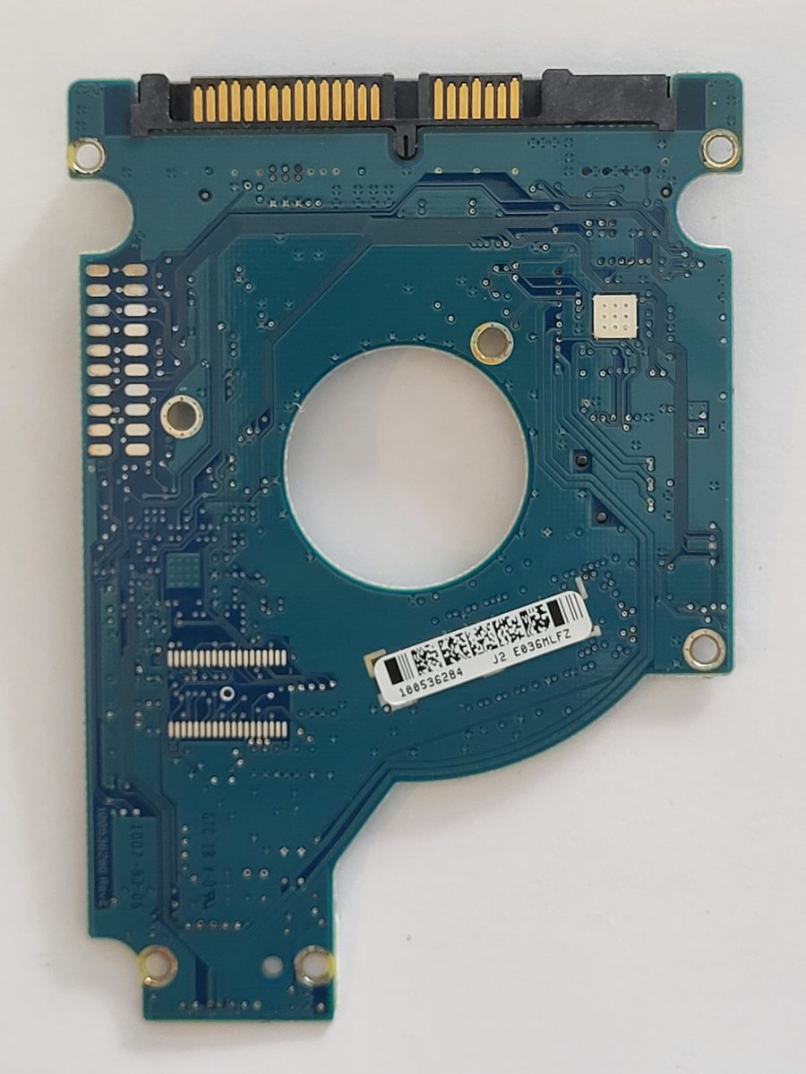 ST9500325AS, PN:9HH134-287, FW:3SDM1, 100536284 J2, 100536286 REV E | Seagate 2,5" SATA PCB PCB