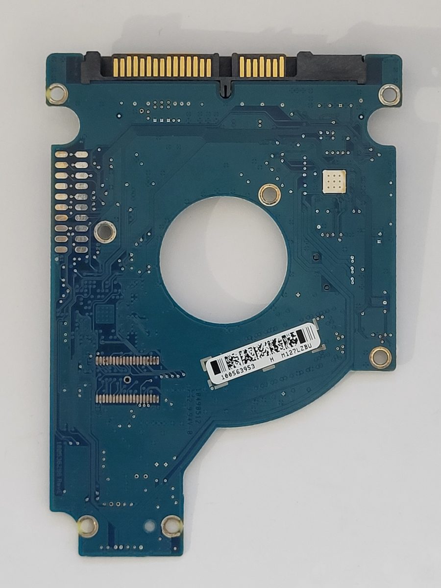 ST9500420AS, PN:9HV144-300, FW:0002SDM1, 100563953 H, 100536286 REV E | Seagate 2,5" SATA PCB PCB