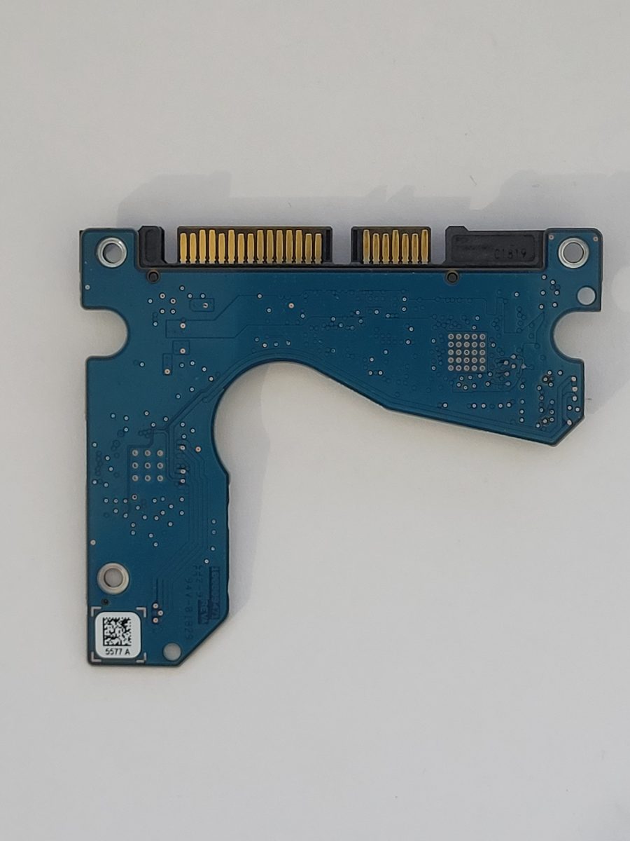 ST2000LM007, PN:1R8174-568, FW:SBK2, 5577 A, 100809471 REV A | Seagate 2,5" SATA PCB PCB