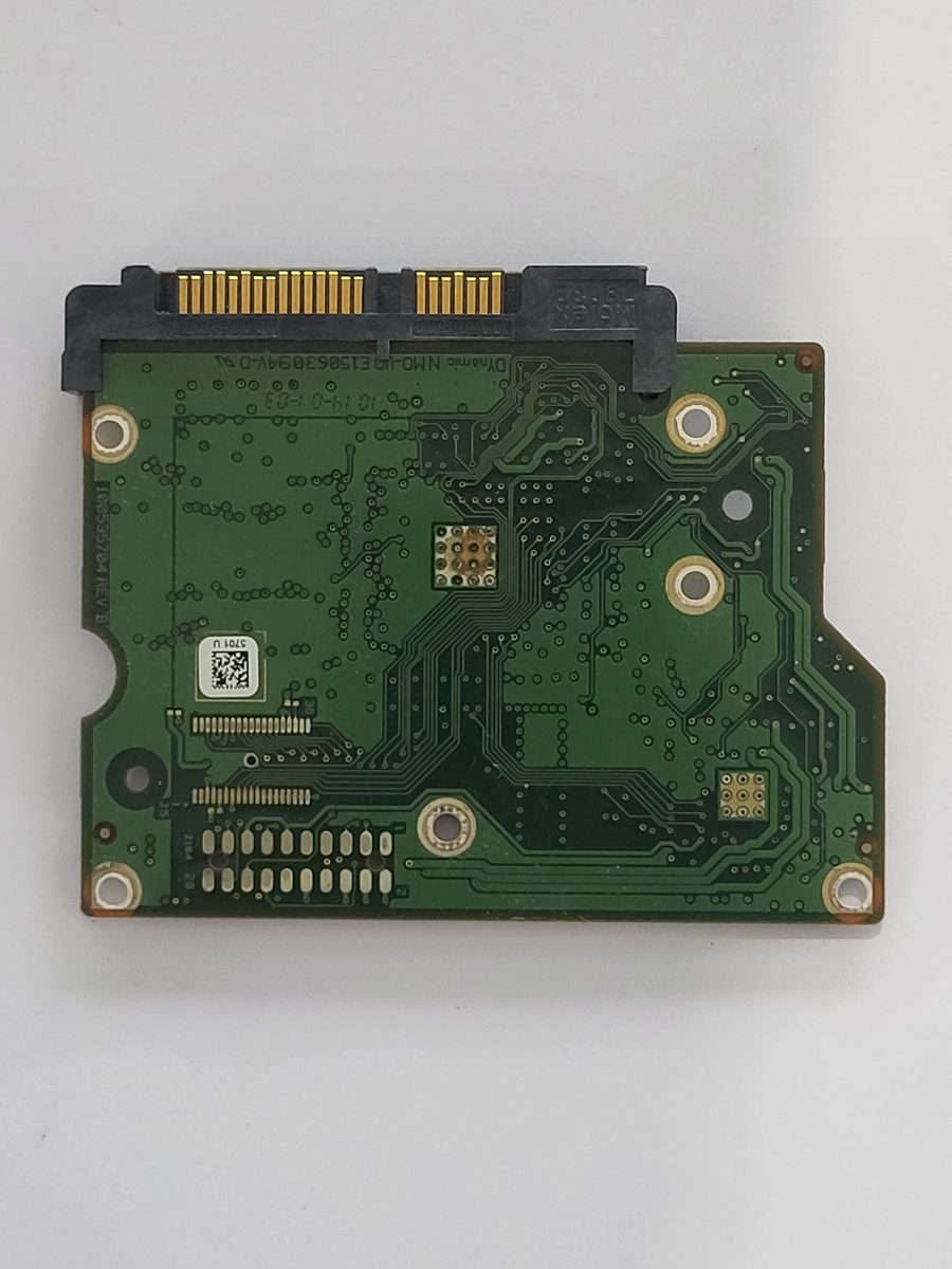 ST3500418AS, PN:9SL142-022, FW:HP35, 5701 U, 100535704 REV B | Seagate 3,5" SATA PCB PCB