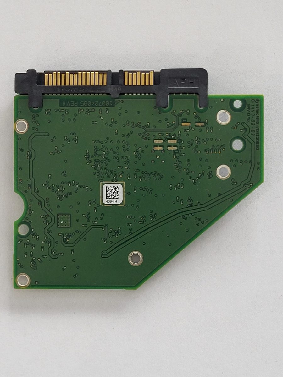 ST1000DM003, PN:1ER162-040, FW:AP14, 4094 H, 100724095 REV A | Seagate 3,5" SATA PCB PCB