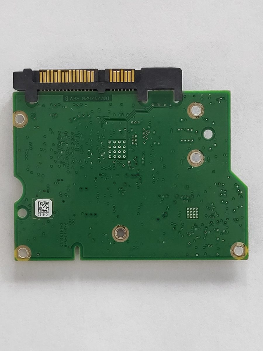 ST1000DM003, PN:1CH162-510, FW:CC47, 7519 D, 100717520 REV B | Seagate 3,5" SATA PCB PCB