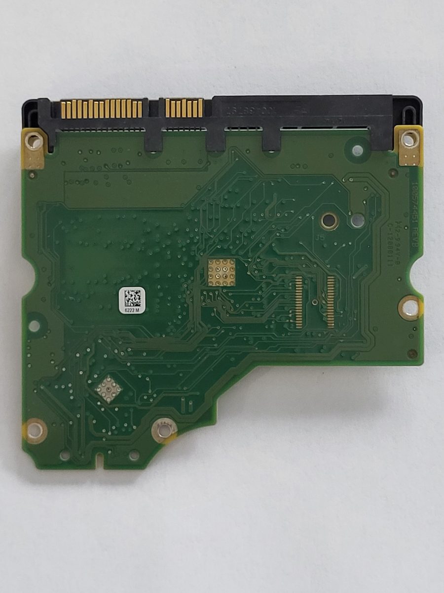 ST31000524AS, PN:9YP154-516, FW:JC45, 6222 M, 100574451 REV B | Seagate 3,5" SATA PCB PCB