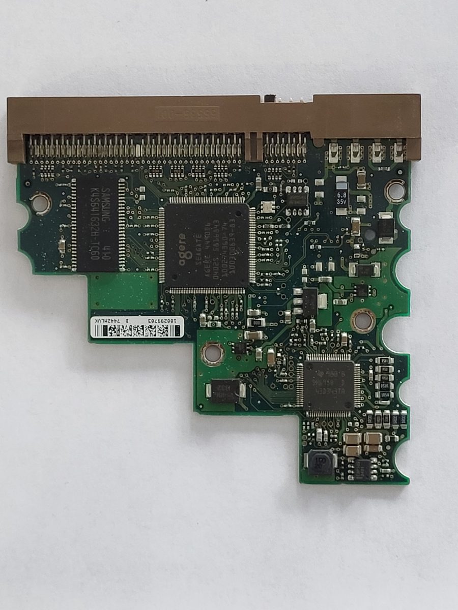 ST3200822AS, PN:9W2844-030, FW:3.01, 100299703 D, 100306044 REV A | Seagate 3,5" SATA PCB PCB