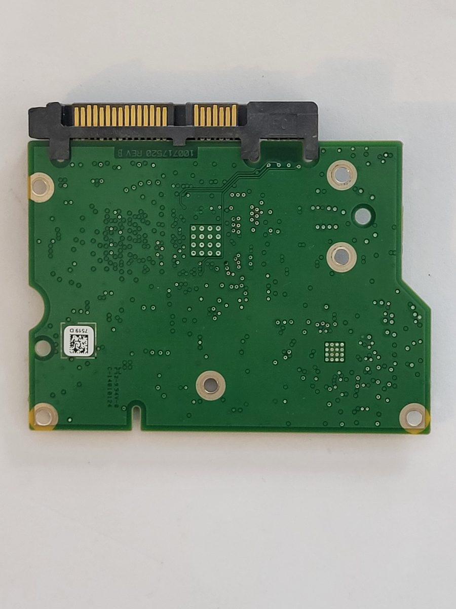 ST3000DM001, PN:1CH166-046, FW:AP18, 7519 D, 100717520 REV B | Seagate 3,5" SATA PCB PCB