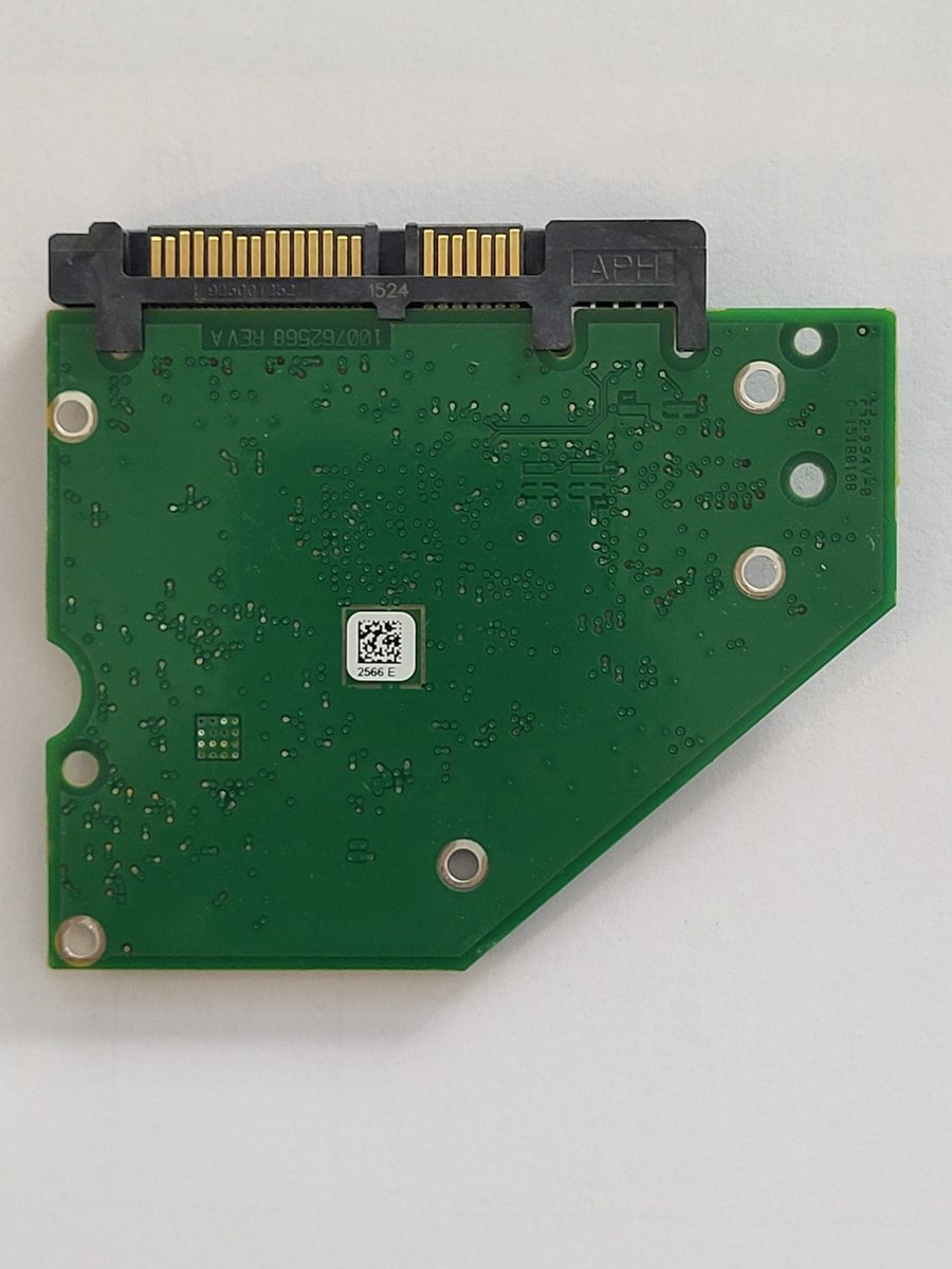 ST2000DM001, PN:1ER164-044, FW:AQ03, 2566 E, 100762568 REV A | Seagate 3,5" SATA PCB PCB