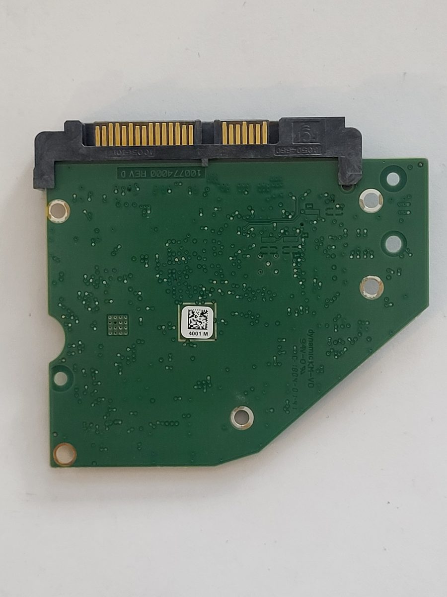 ST1000DM003, PN:1SB102-022, FW:HPH4, 4001 M, 100774000 REV D | Seagate 3,5" SATA PCB PCB
