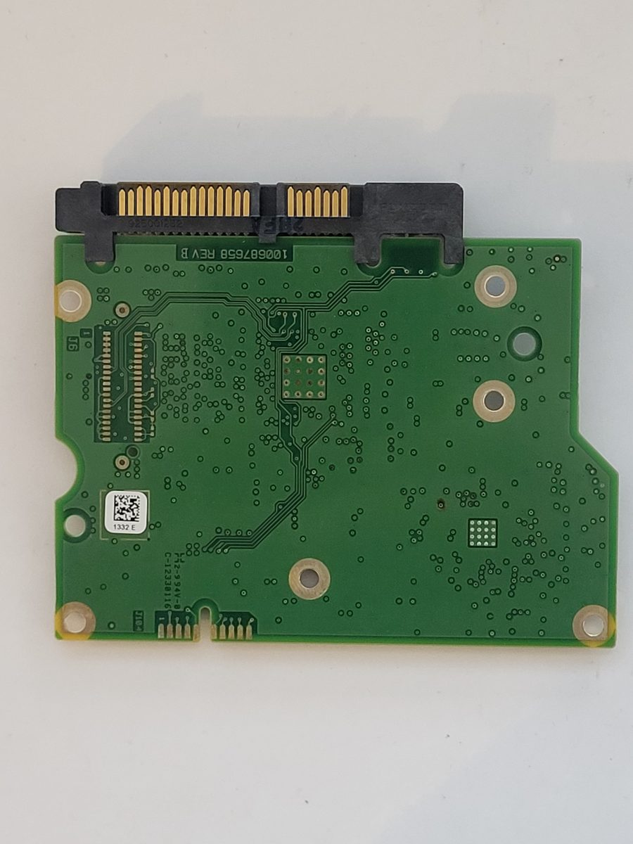 ST1000DM003, PN:1CH162-040, FW:AP15, 1332 E, 100687658 REV B | Seagate 3,5" SATA PCB PCB