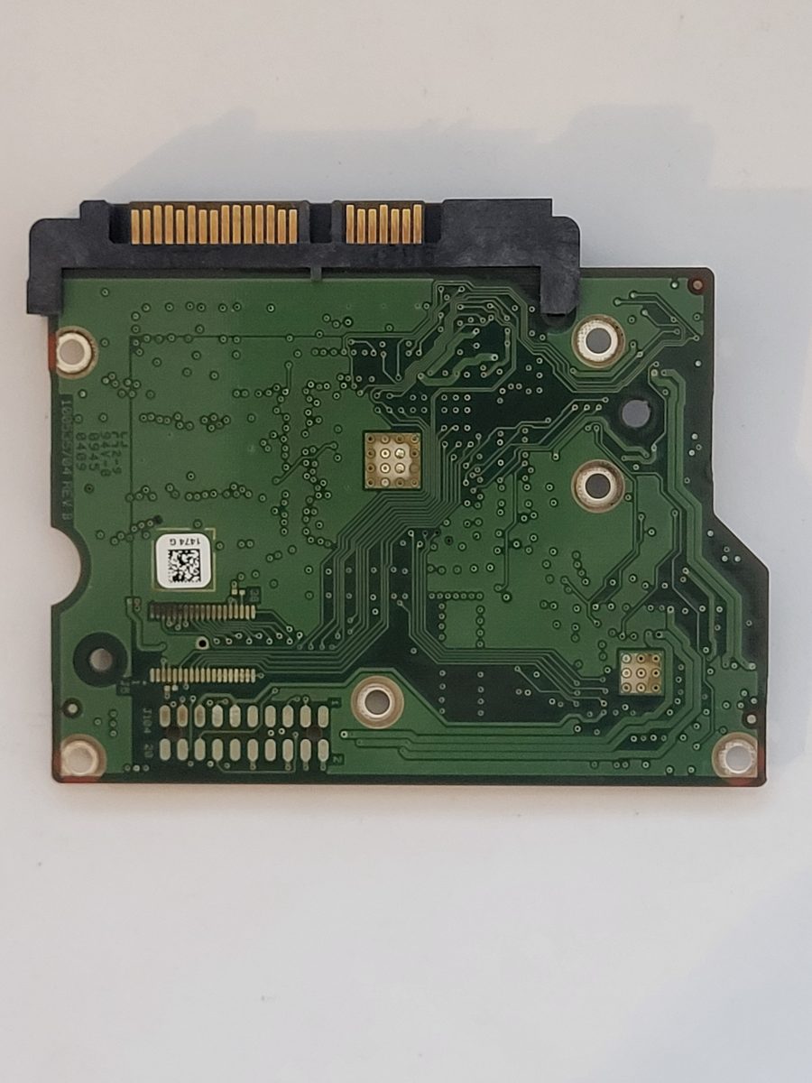 ST3500418AS, PN:9SL142-042, FW:AP24, 1474 G, 100535704 REV B | Seagate 3,5" SATA PCB PCB