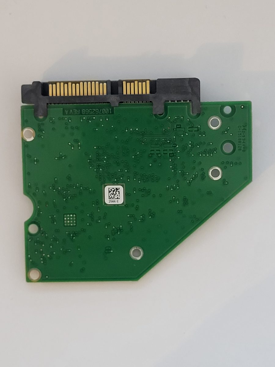 ST1000DM003, PN:1ER162-044, FW:AQ03, 2566 E, 100762568 REV A | Seagate 3,5" SATA PCB PCB