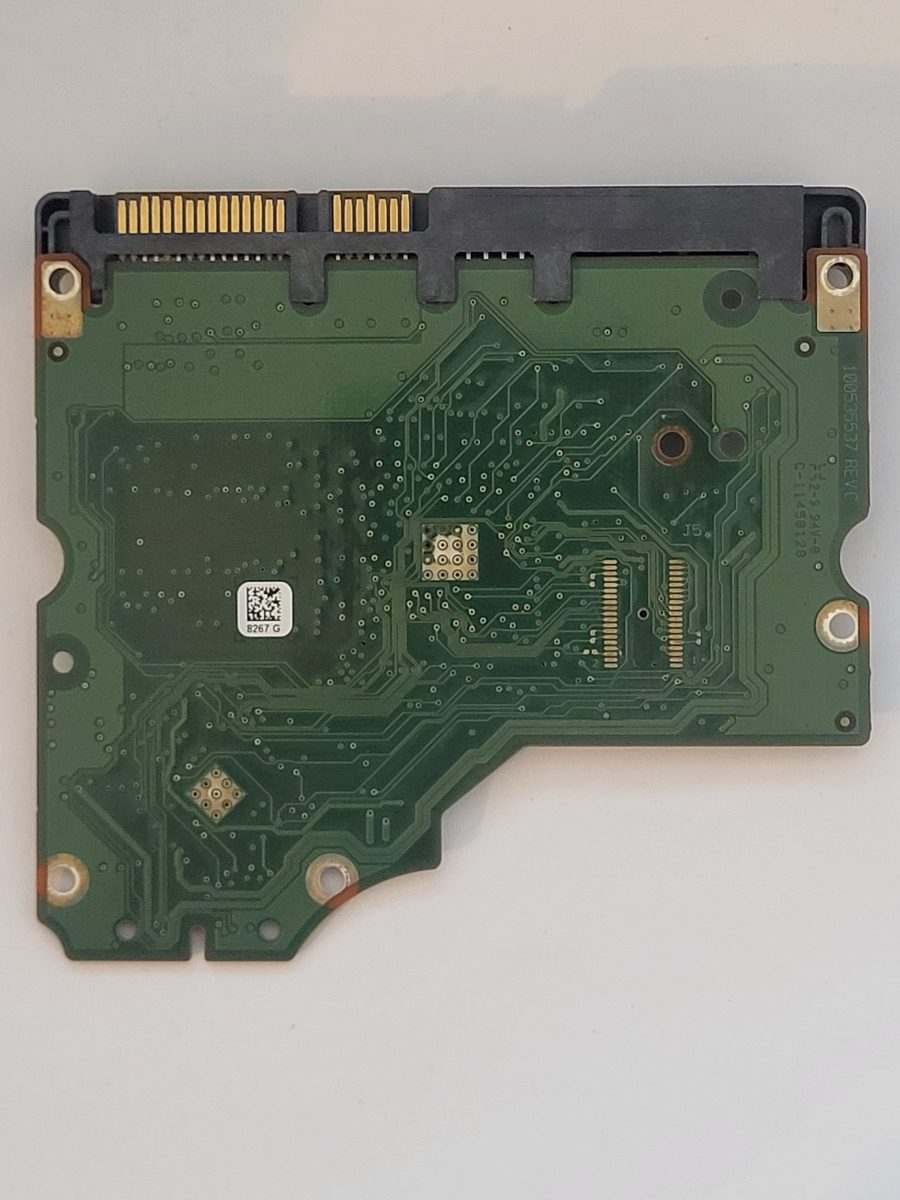 ST31000528AS, PN:9SL154-240, FW:AP63, 8267 G, 100535537 REV C | Seagate 3,5" SATA PCB PCB