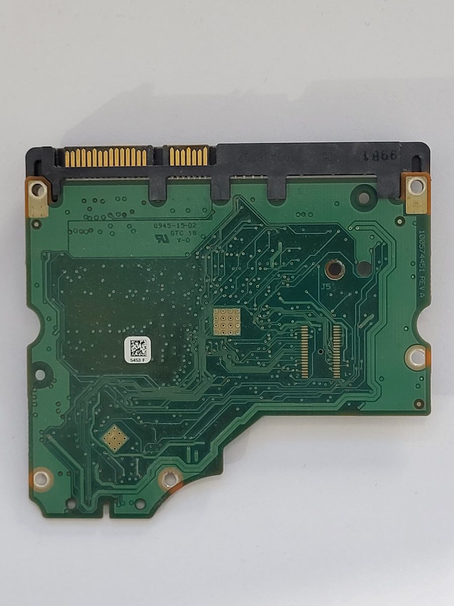 ST3750528AS, PN:9SL153-622, FW:HP34, 5453 F, 100574451 REV A | Seagate 3,5" SATA PCB PCB
