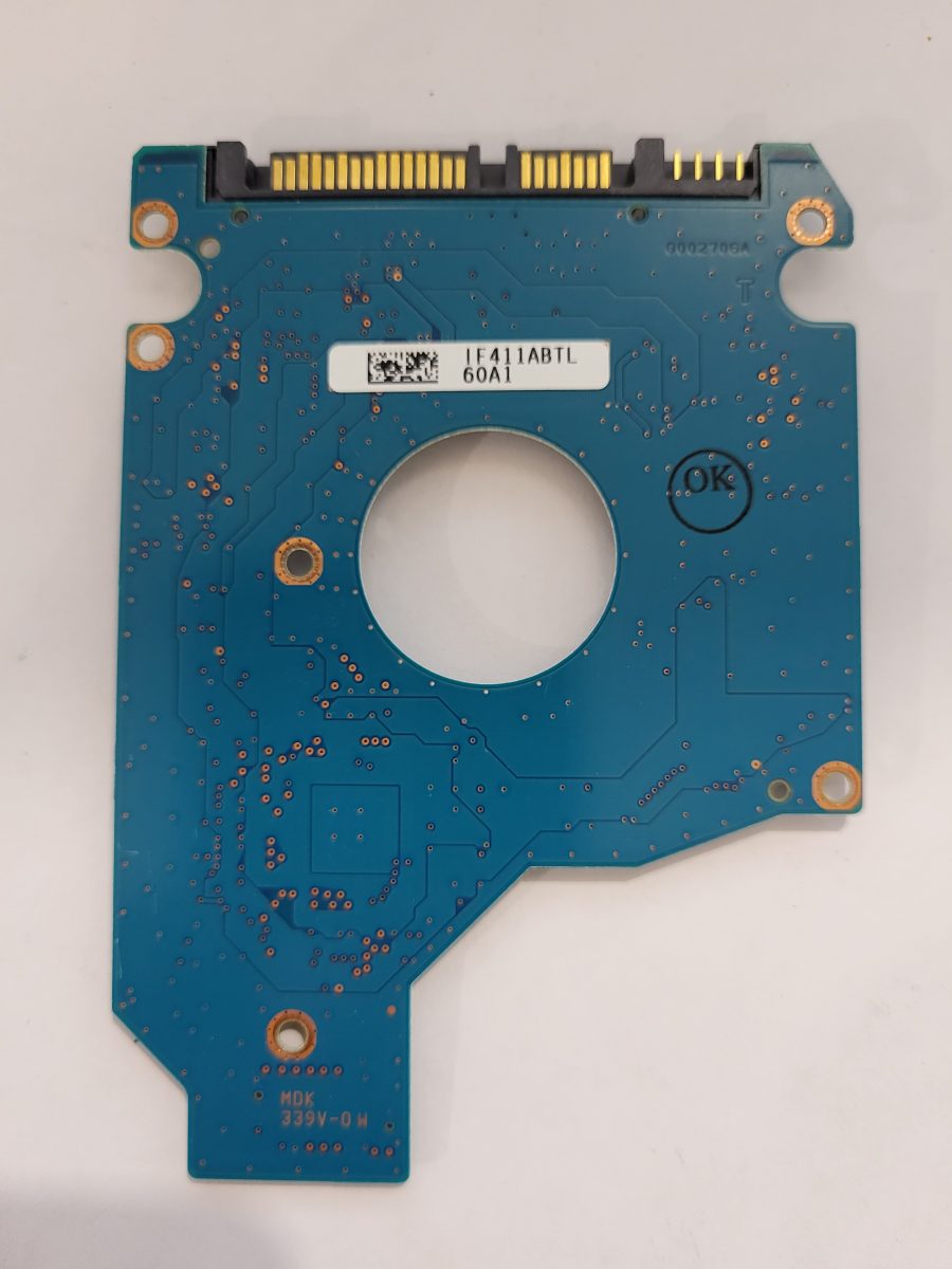 MK5065GSXF, HDD2J62 P TV01 T, FW: D0/GP005B, PCB: G002706A, Toshiba Sata 2.5" PCB PCB