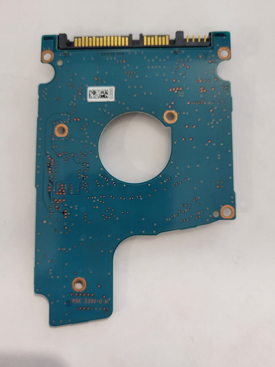 MQ01ABD075, HDKBB97H0A01 S, FW: AA00/AX001C, PCB: G003138A, Toshiba Sata 2.5" PCB PCB
