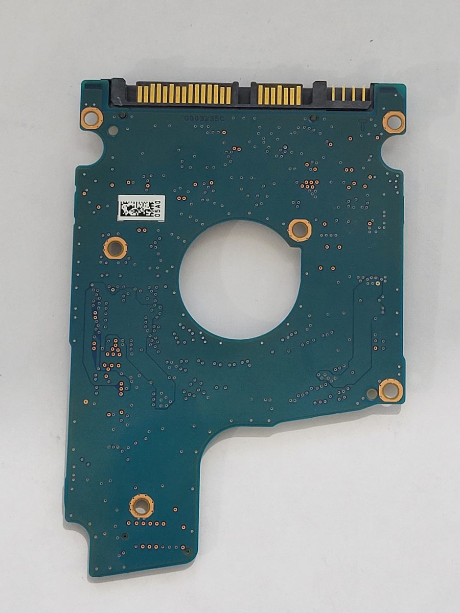 MQ01ABD100, HDKEB77E0A02 T, FW: AB01/AX0R2J, PCB: G003235C, Toshiba Sata 2.5" PCB PCB