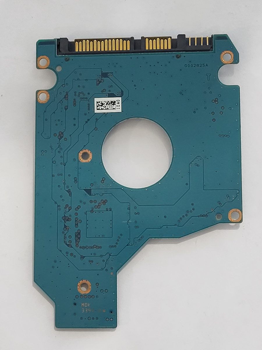 MK5059GSXP, HDD2J53 A SL01 T, FW: A0/GN001A, PCB: G002825A, Toshiba Sata 2.5" PCB PCB