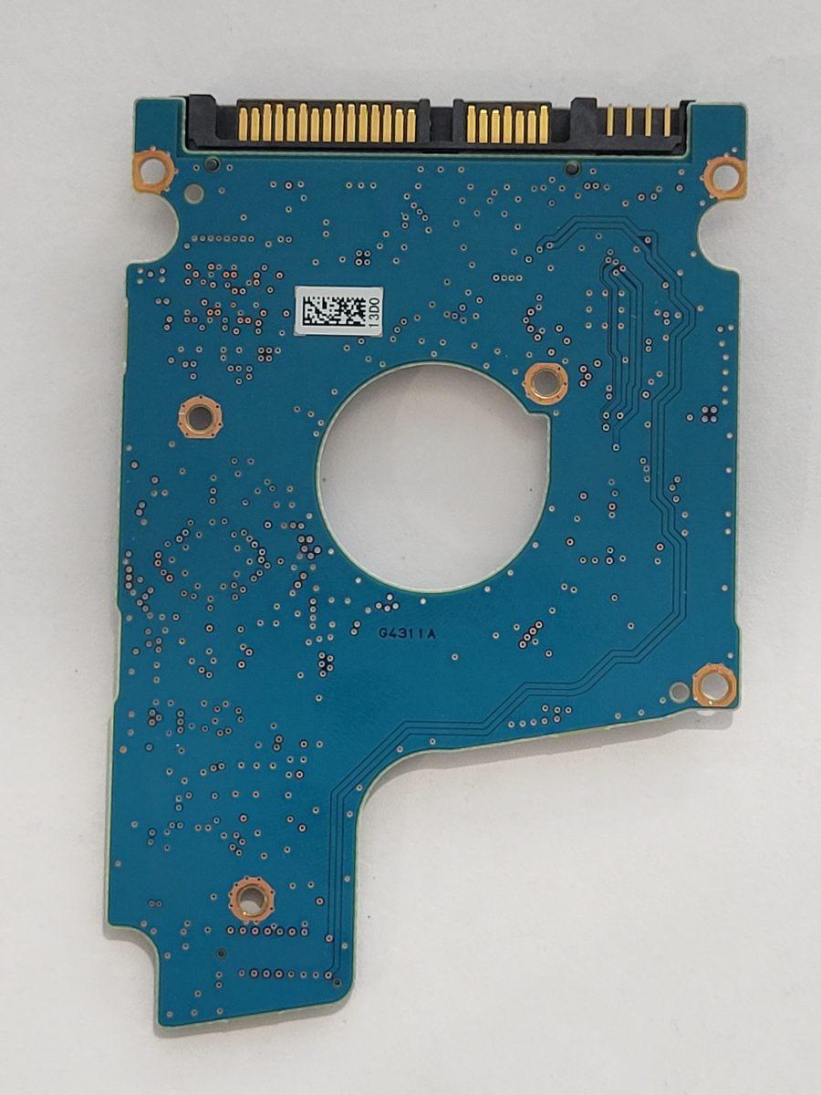 MQ04ABF100, HDKCB88R0A01 S, FW: AA00/JU001J, PCB: G4311A, Toshiba Sata 2.5" PCB PCB