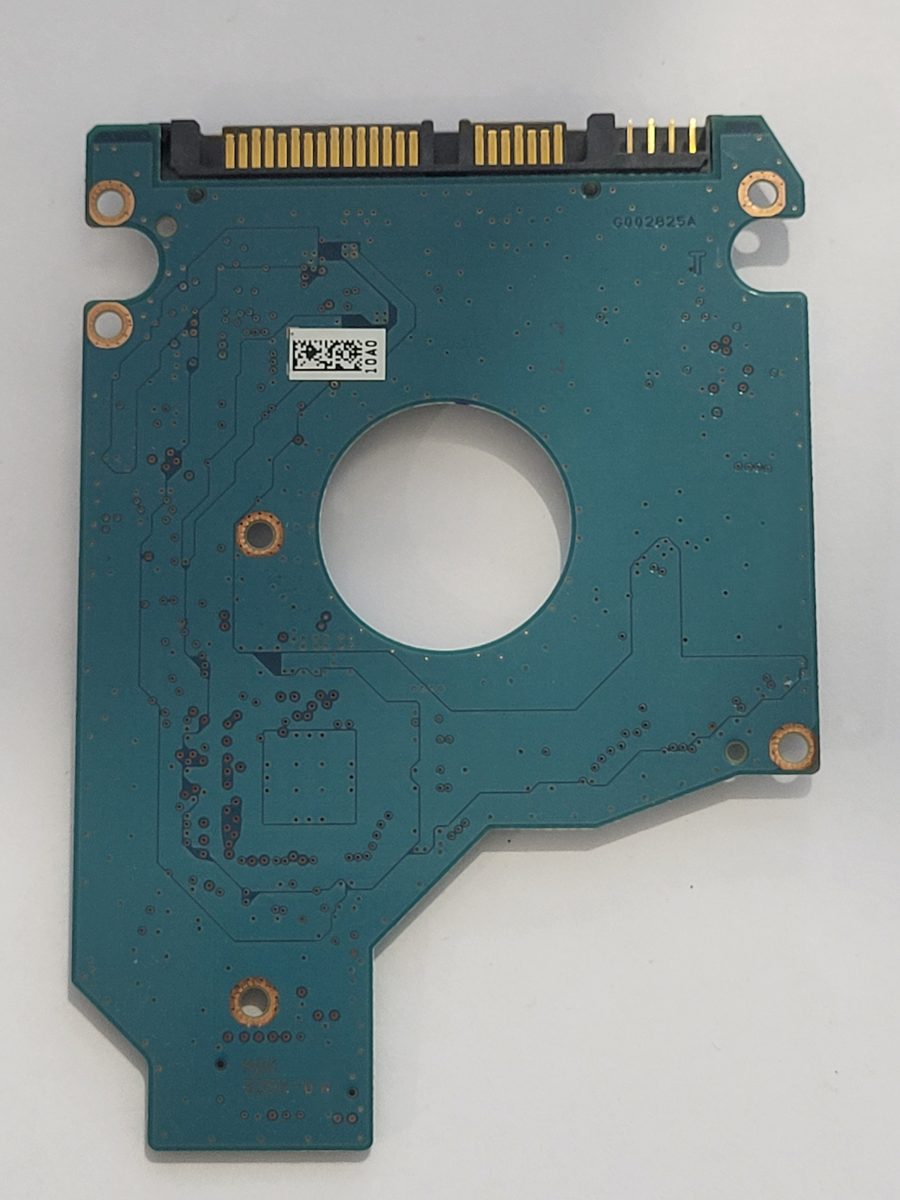 MK6475GSX, HDD2L02 B UL01 T, FW: A0/GT001M, PCB: G002825A, Toshiba Sata 2.5" PCB PCB
