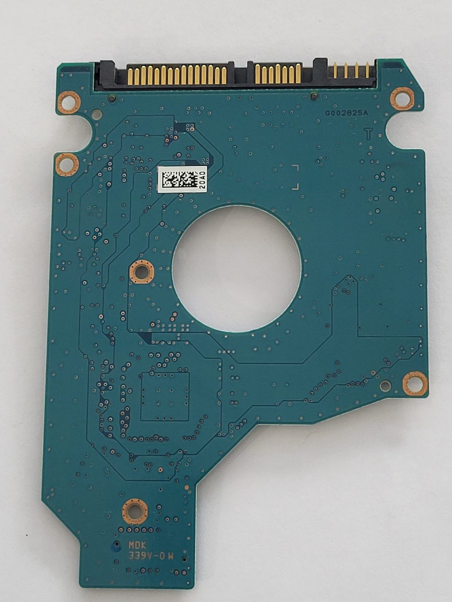 MK7559GSXF, HDD2J60 P TV02 T, FW: F0/GQ006B, PCB: G002825A, Toshiba Sata 2.5" PCB PCB