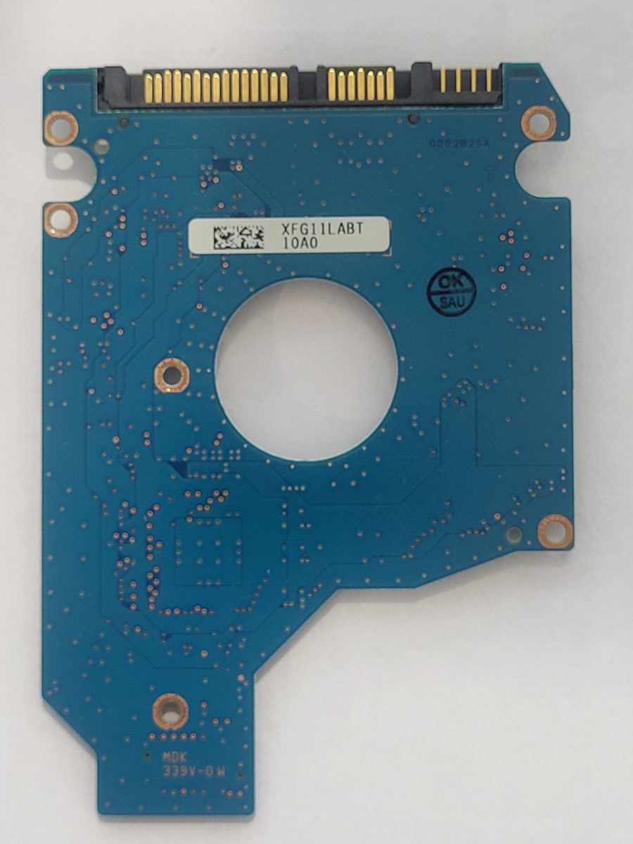 MK7559GSXP, HDD2J51 B UL01 B, FW: A0/GN001M, PCB: G002825A, Toshiba Sata 2.5" PCB PCB