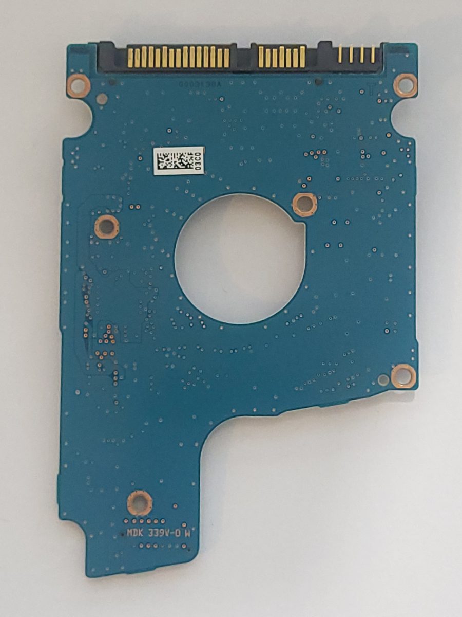 MQ01ABD050, HDKEB03E0A02 T, FW: AA01/AX002J, PCB: G003138A, Toshiba Sata 2.5" PCB PCB