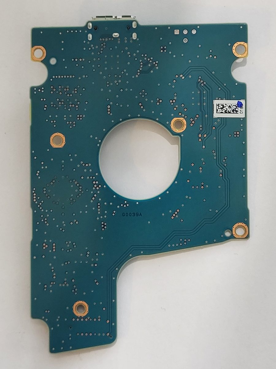 MQ04UBF100, HDKCD30AZA31 T, FW: AC31/JU003U, PCB: G0039A, Toshiba Sata 2.5" PCB PCB