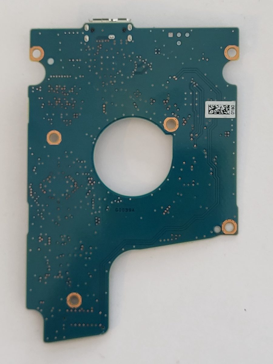 MQ04UBF100, HDKCD30AZA31 T, FW: AC31/JU003U, PCB: G0039A, Toshiba Sata 2.5" PCB PCB