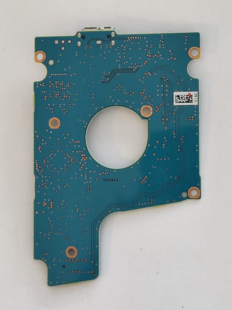 MQ04UBF100, HDKCD26AZA01 S, FW: AB21/JU002U1E, PCB: G0034A, Toshiba Sata 2.5" PCB PCB