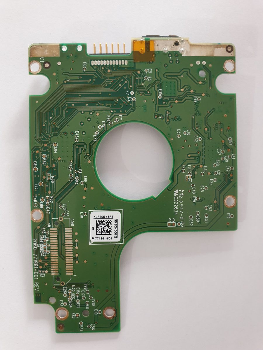 WD10JMVW-59AJGS3, 771961-601 AF, 2060-771961-001 REV B | WD 2,5" USB PCB PCB