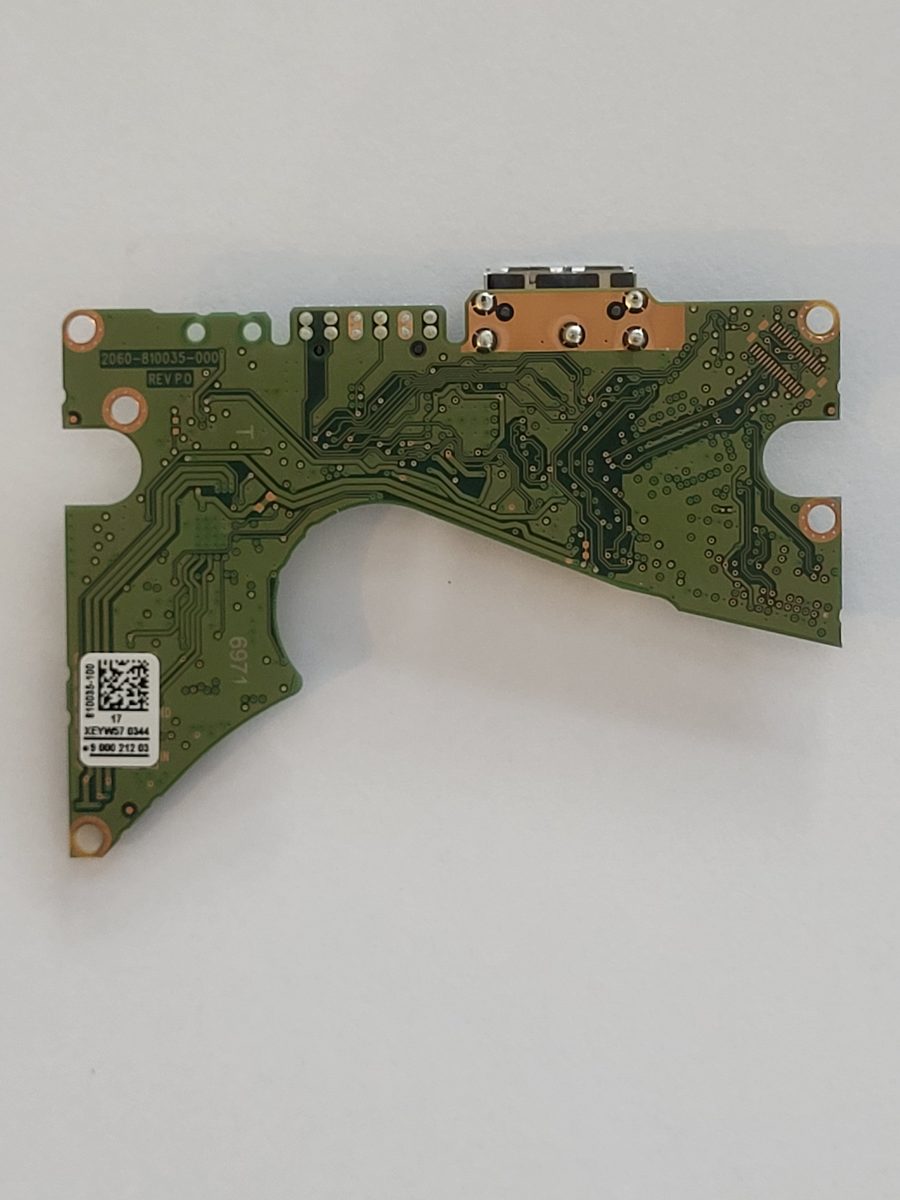 WD40NDZW-11BCSS1, 810035-100 17, 2060-810035-000 REV P0 | WD 2,5" USB PCB PCB